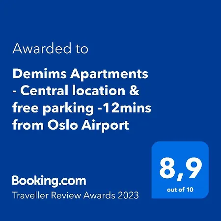 Demims - Location & Parking Appartement Lillestrøm
