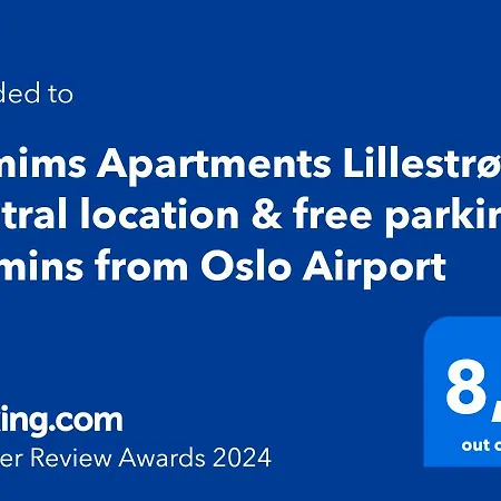 Demims - Location & Parking Apartamento Lillestrøm